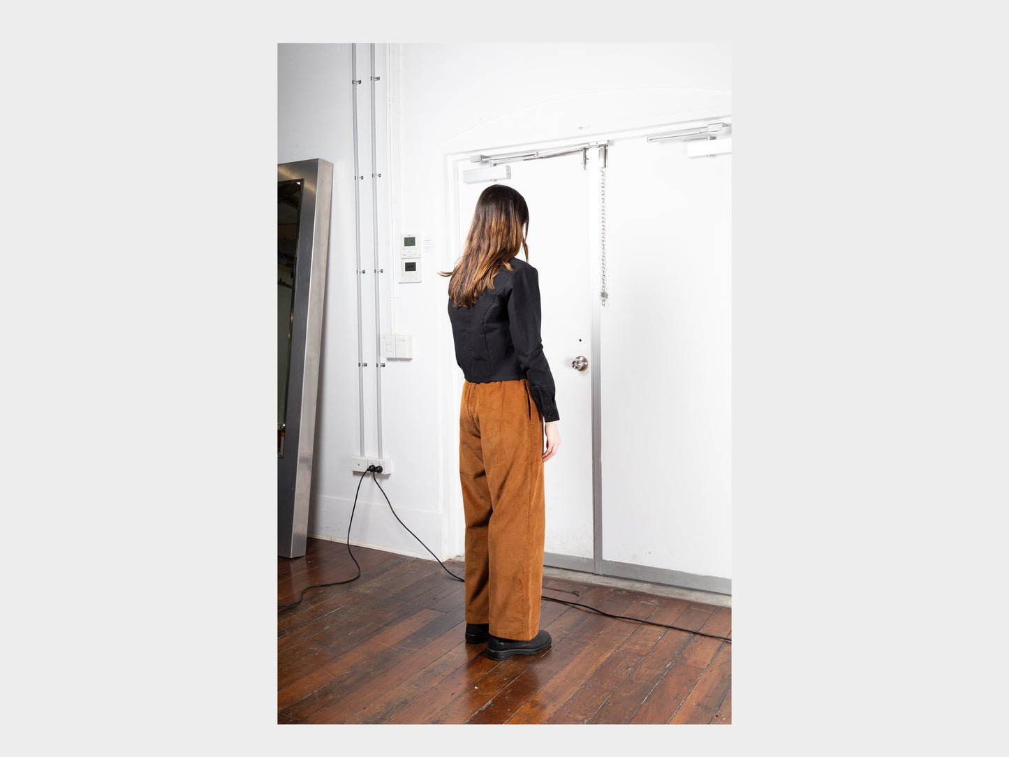 W-R16P3 "Soft Pants" Jarrah Corduroy