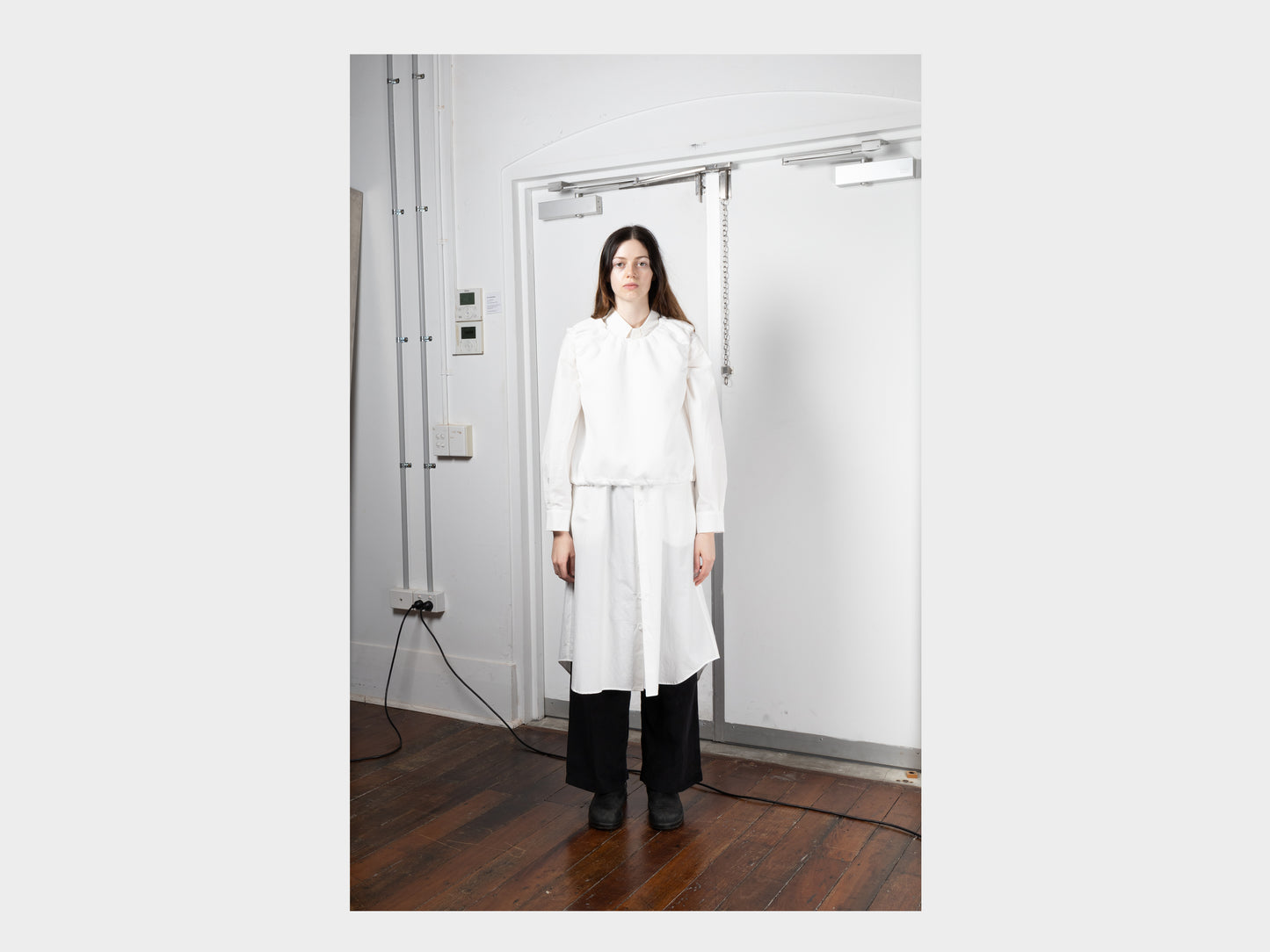 W-R16S7 "Gum Vest" White Nubi