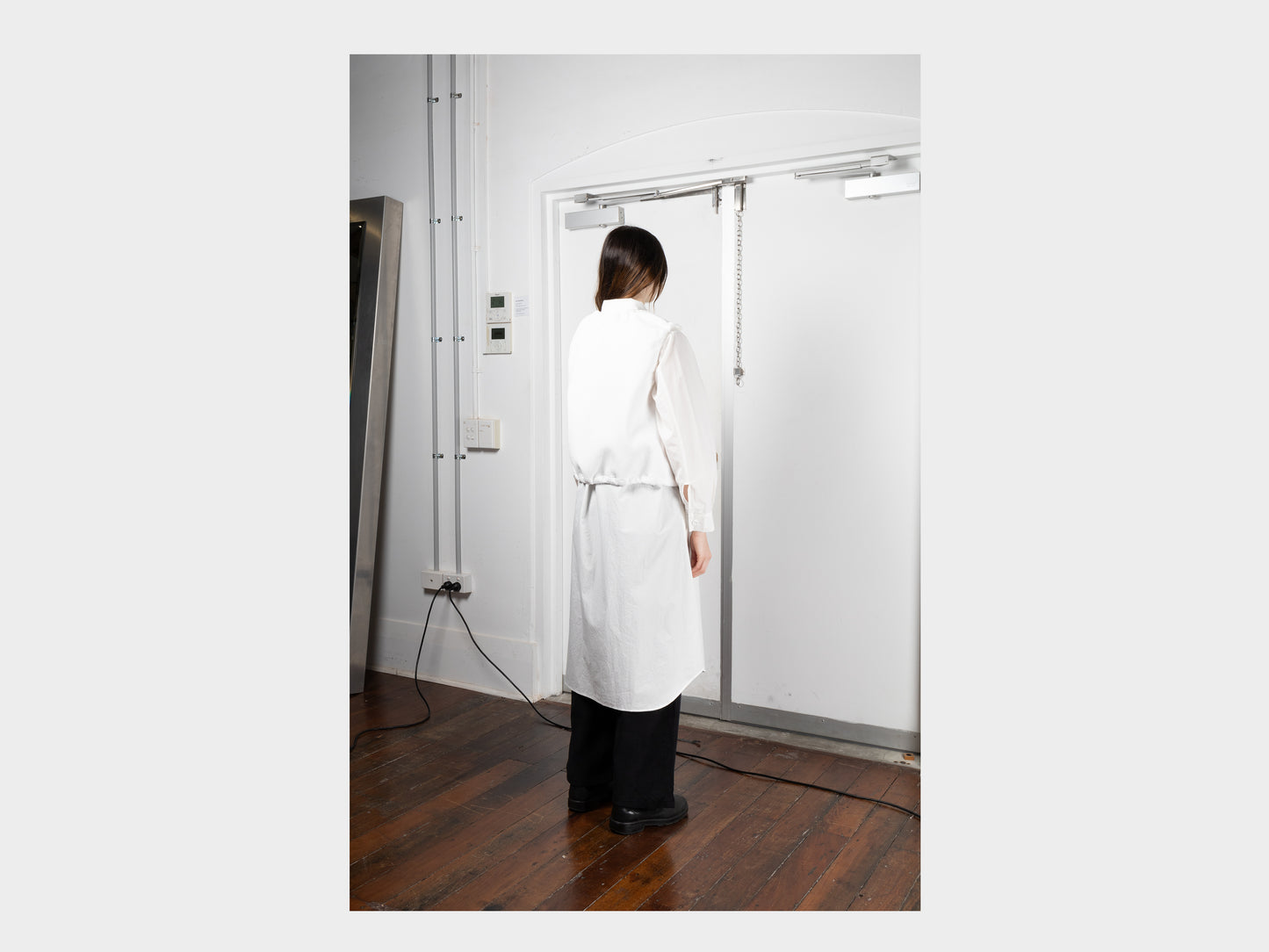 W-R16S7 "Gum Vest" White Nubi