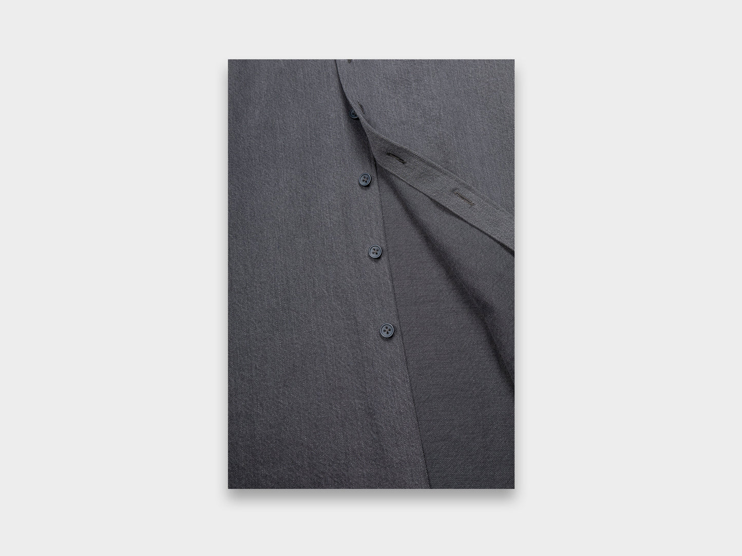 W-R17A1 "Shirt Dress" Asphalt Denim