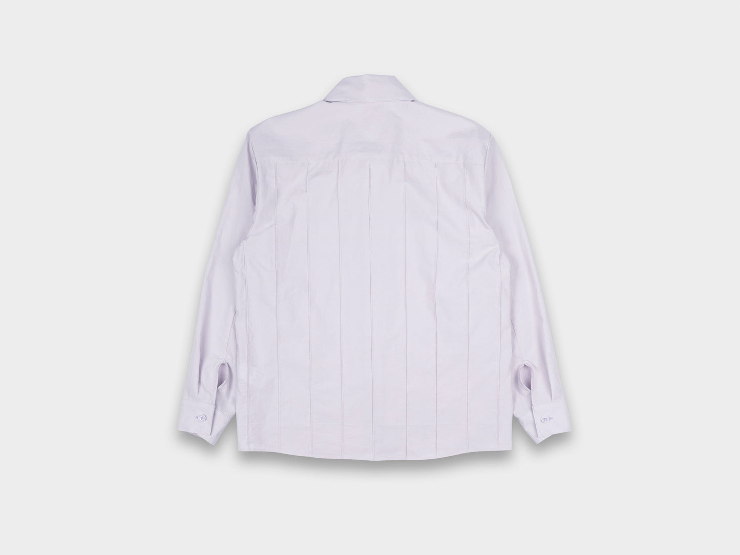 W-R18S4 "Tuck Shirt" Lilac Typewriter