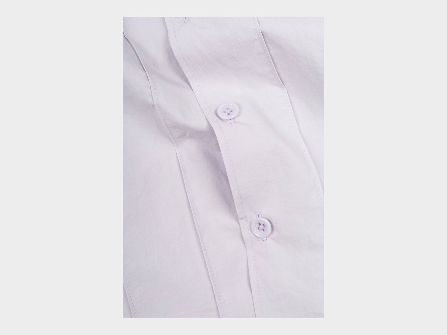 W-R18S4 "Tuck Shirt" Lilac Typewriter