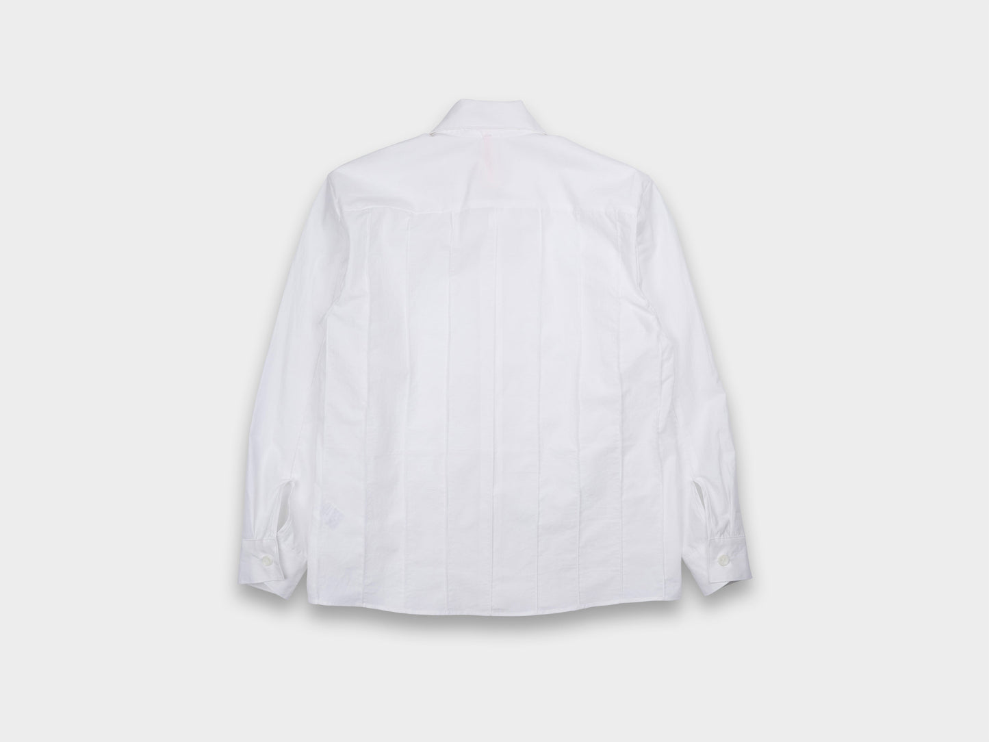 W-R18S4 "Tuck Shirt" White Typewriter
