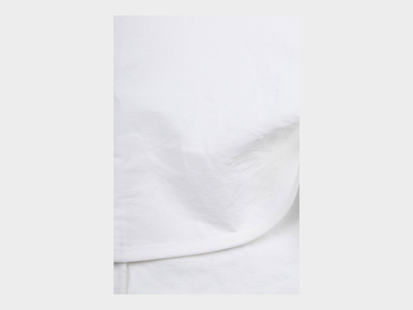 W-R18S5 "Box Shirt" Shell Linen