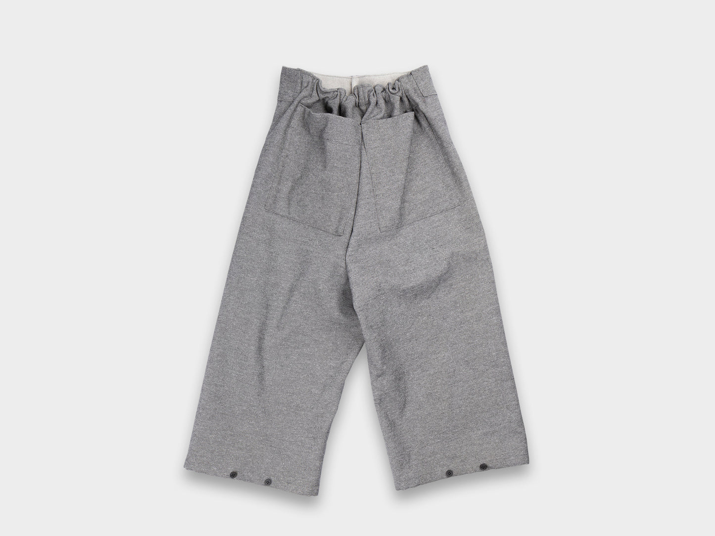 W-R19P3 "Bucket Pants" Stone Twill