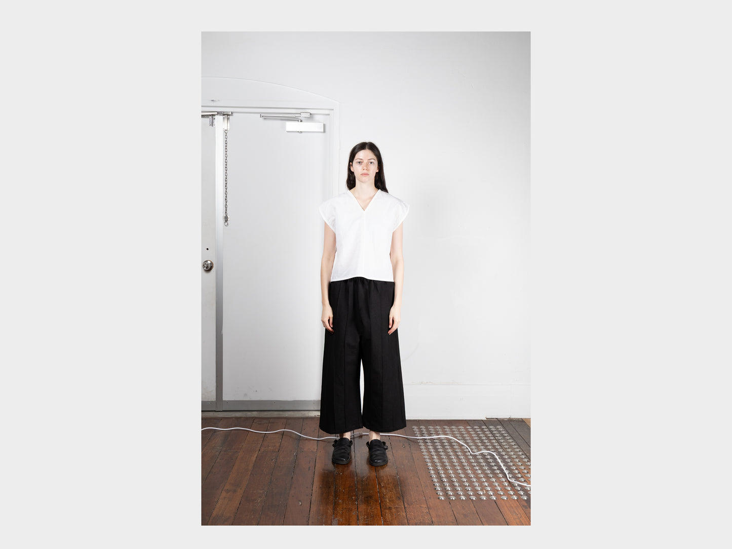 W-R18S5 "Box Shirt" Shell Linen