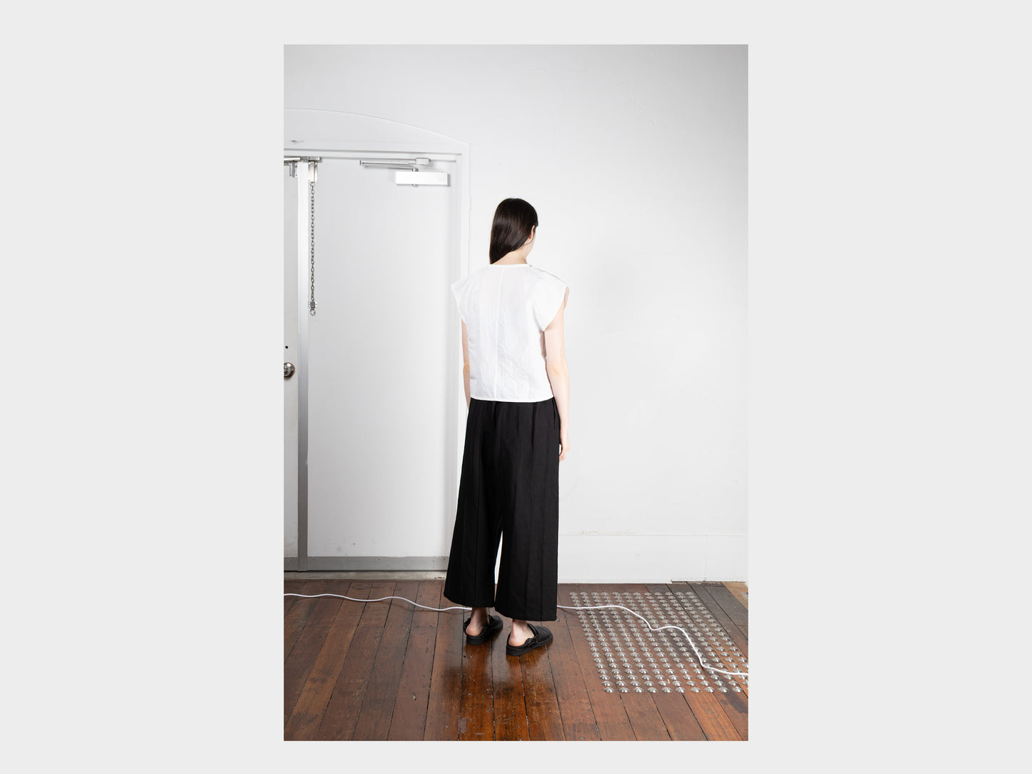 W-R18S5 "Box Shirt" Shell Linen