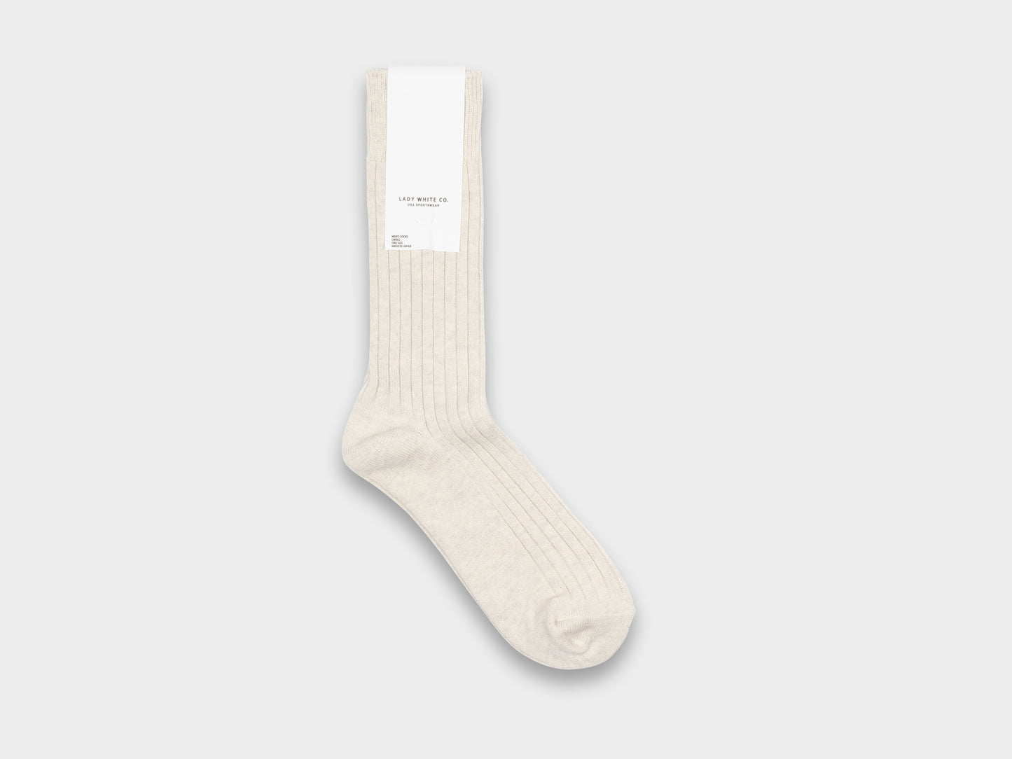 Lady White Co. Athletic Sock Natural