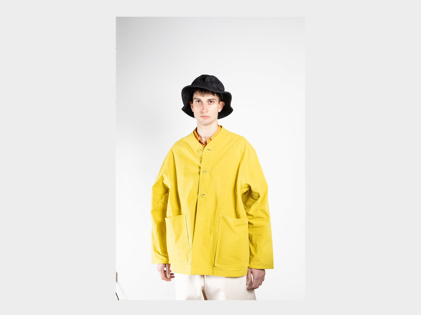 R16C2 "Wide Hat" Black Slub Denim