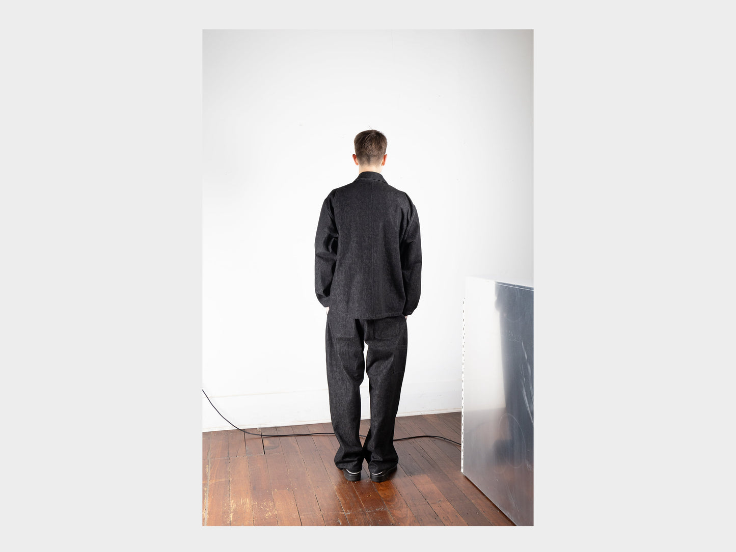 R16J2 "Jebok Jacket" Black Slub Denim