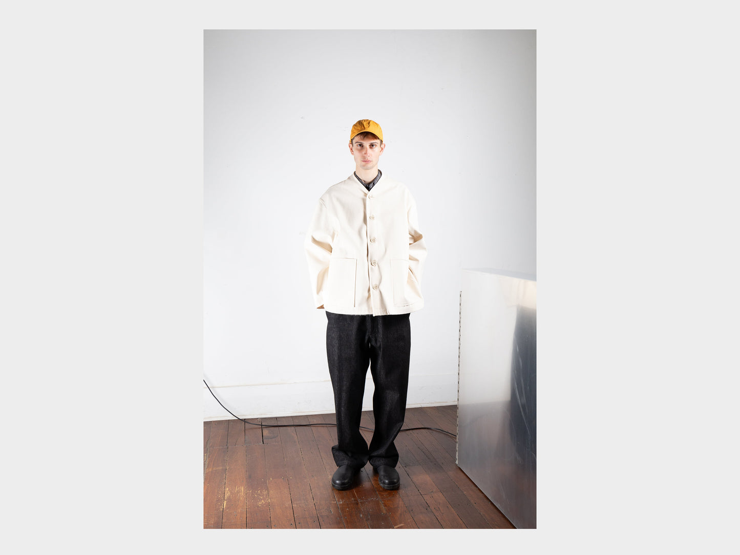 R16S3 "Summit Shirt" Limestone Canvas