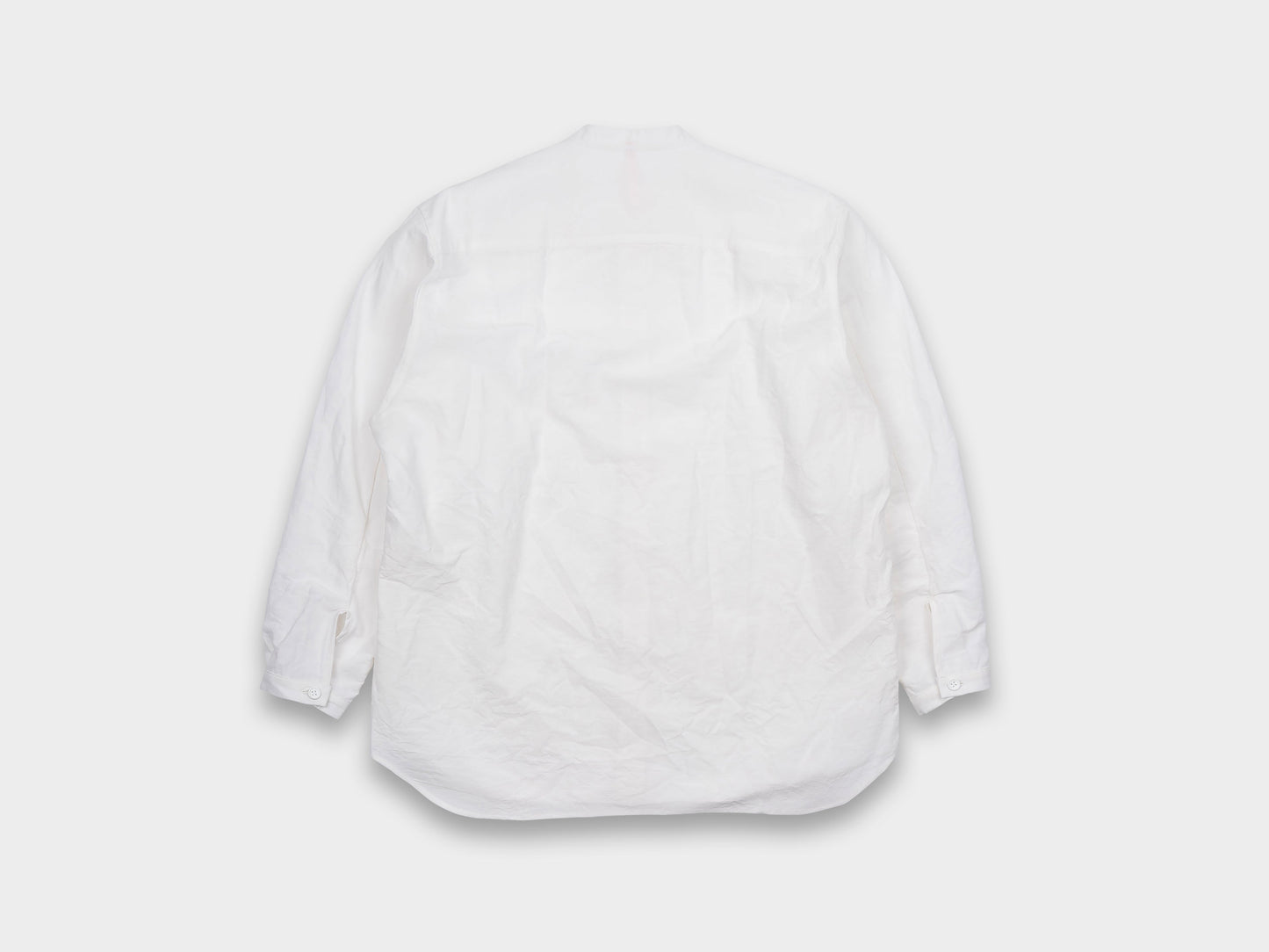 R16S7 "Collarless Shirt" Shell Linen