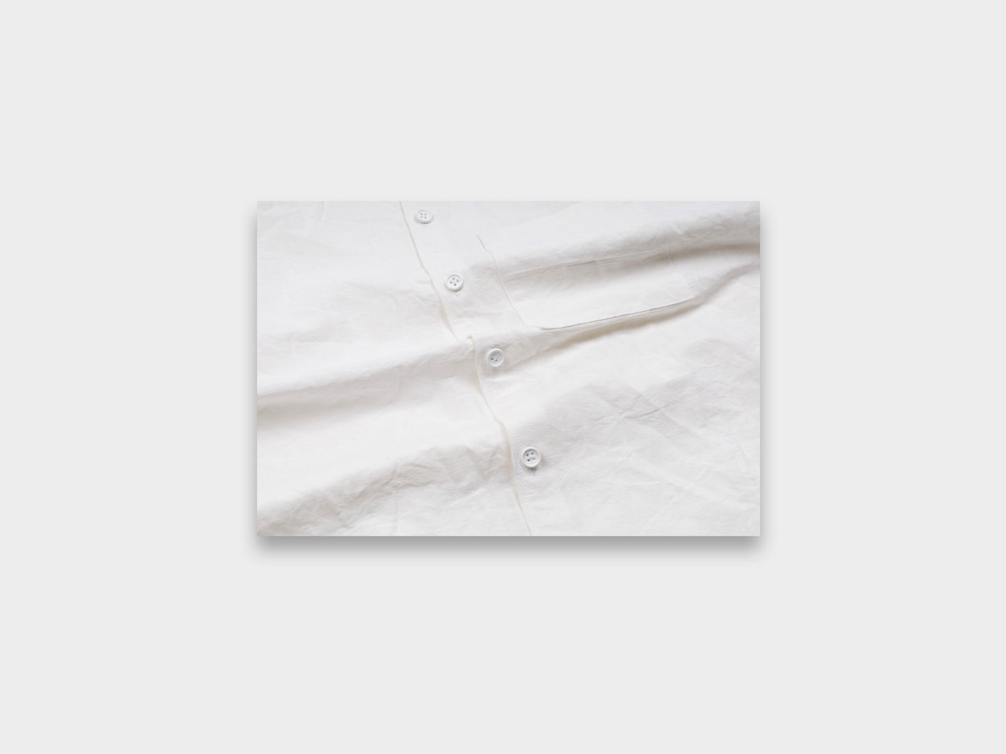 R16S7 "Collarless Shirt" Shell Linen