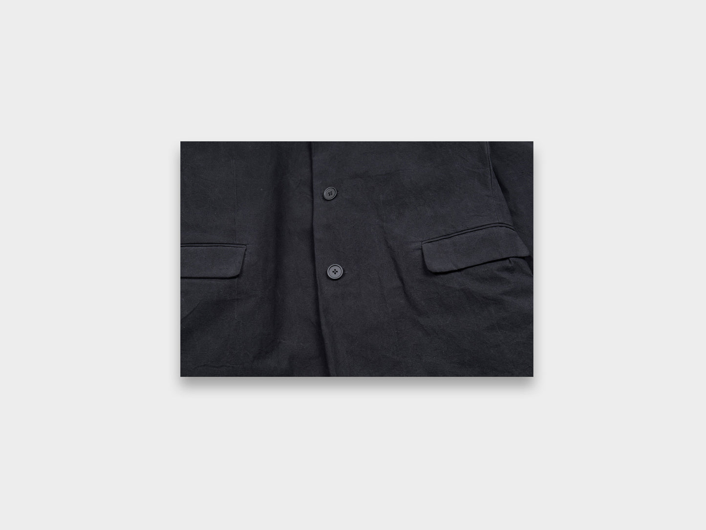 R16Y2 "Suit Jacket" Black Wax