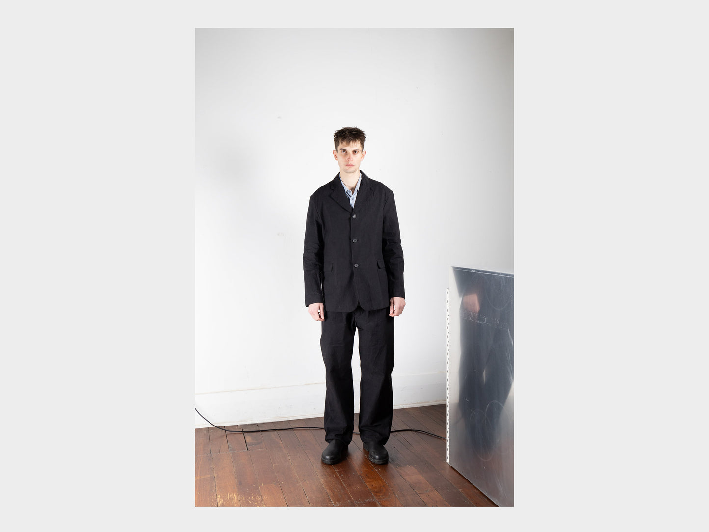 R16Y2 "Suit Jacket" Black Wax