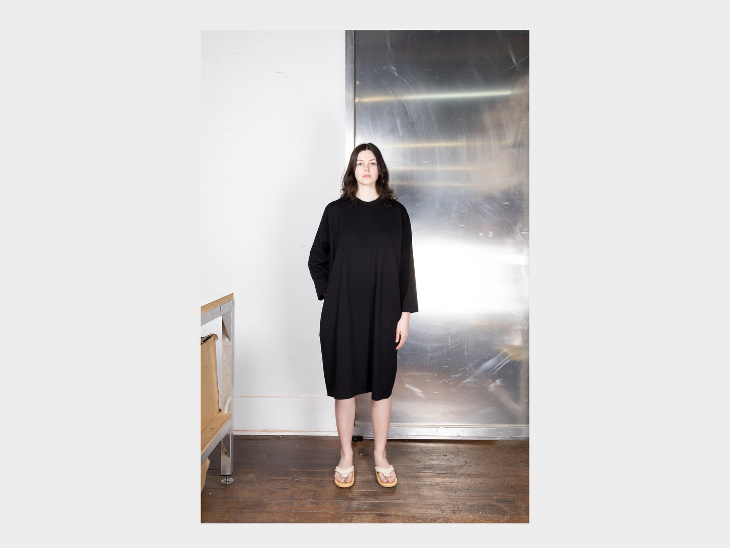 W-R13T9 "T-Dress" Black