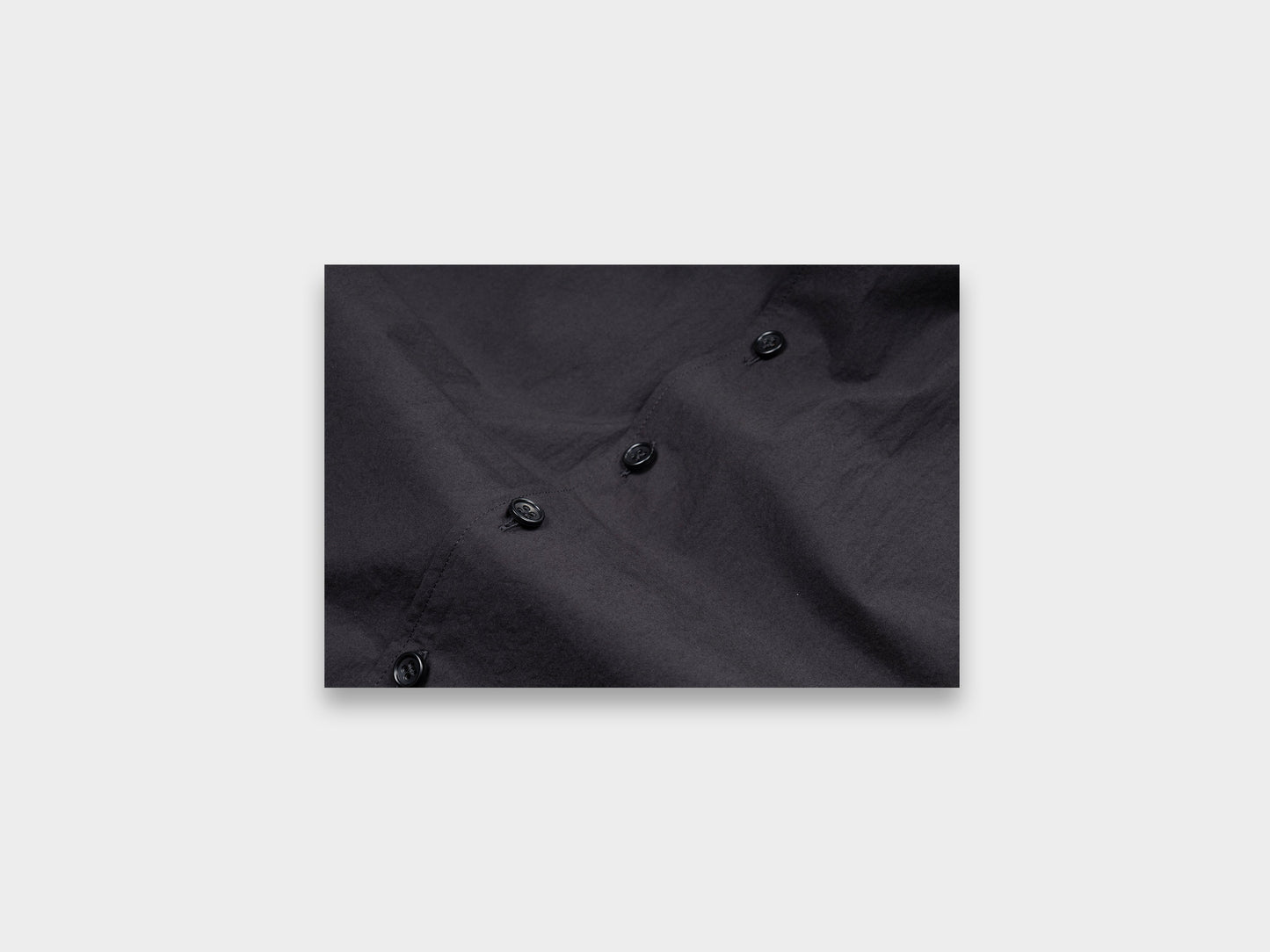 W-R16A1 "Shirt Dress" Black Summer