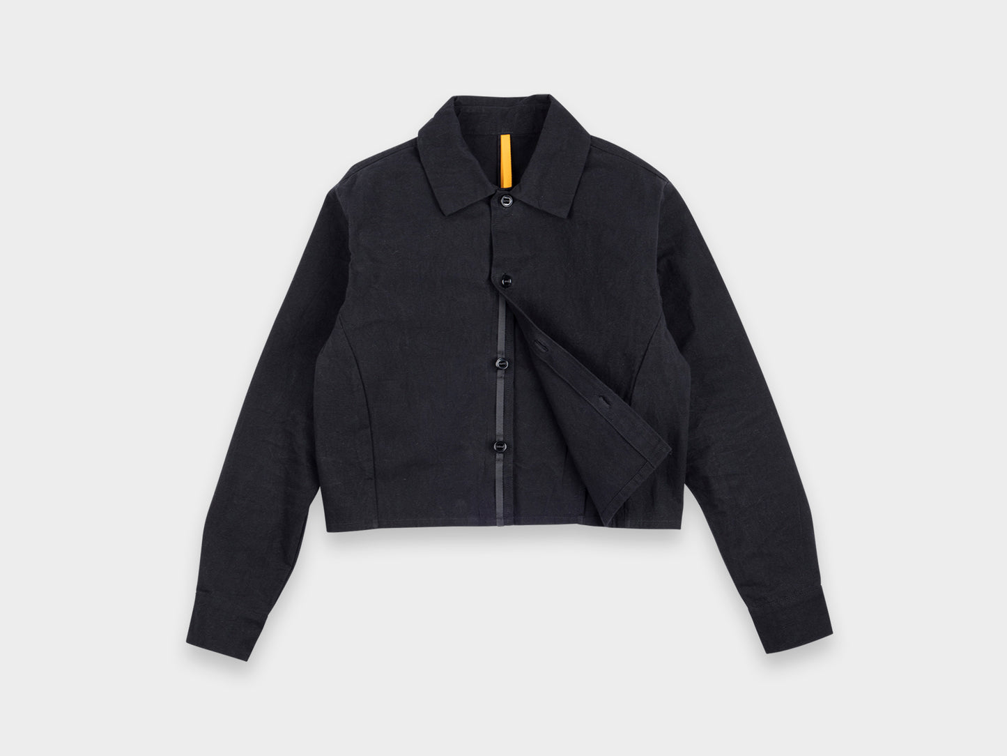 W-R0S1 "Regular Shirt" Black Wax