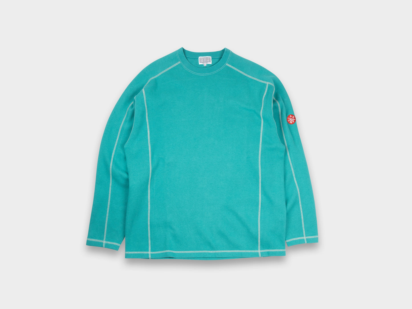 Cav Empt Crew Neck Knit Long Sleeve Green