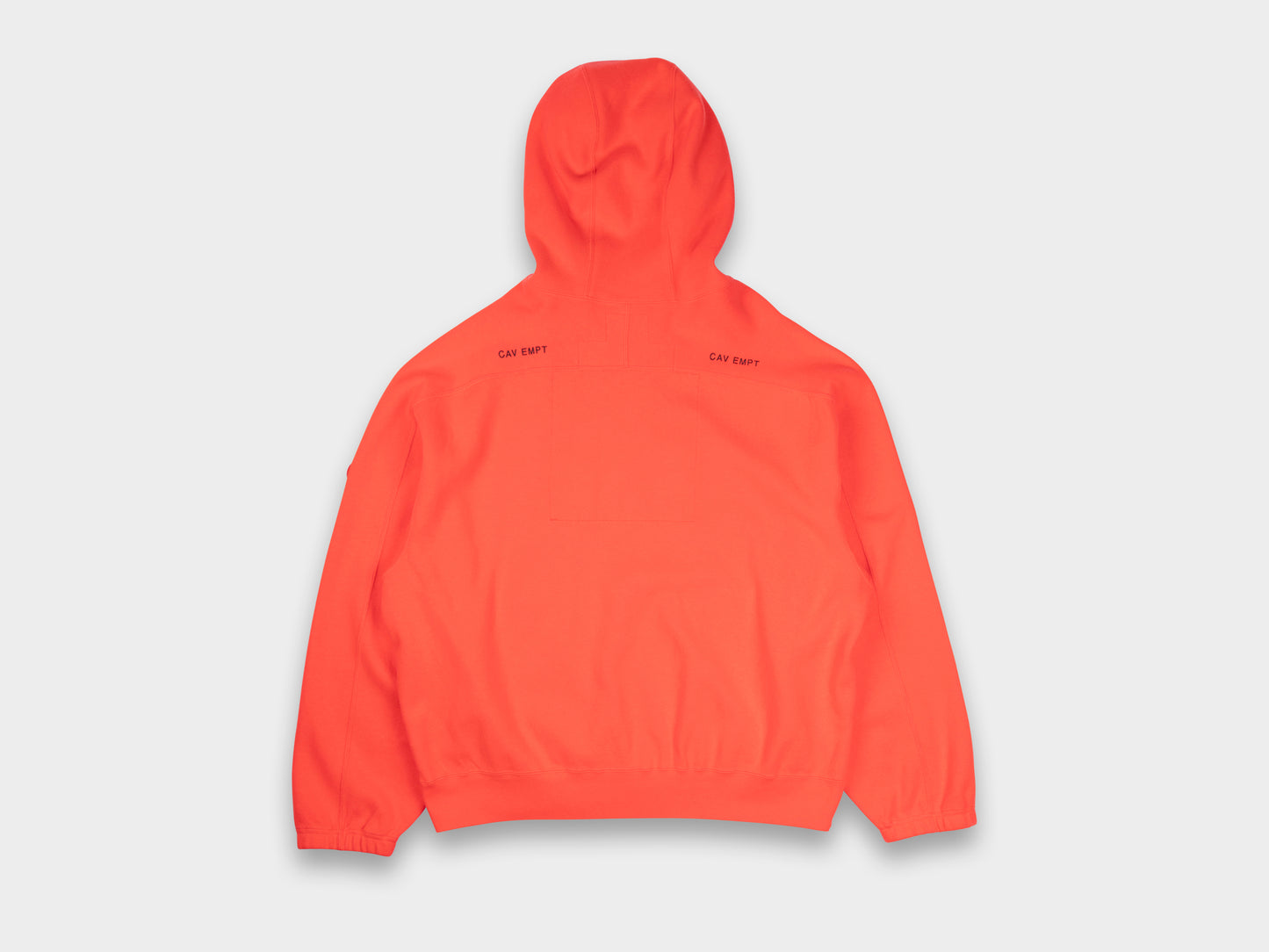 Cav Empt Double Knit Zip Hoody Red