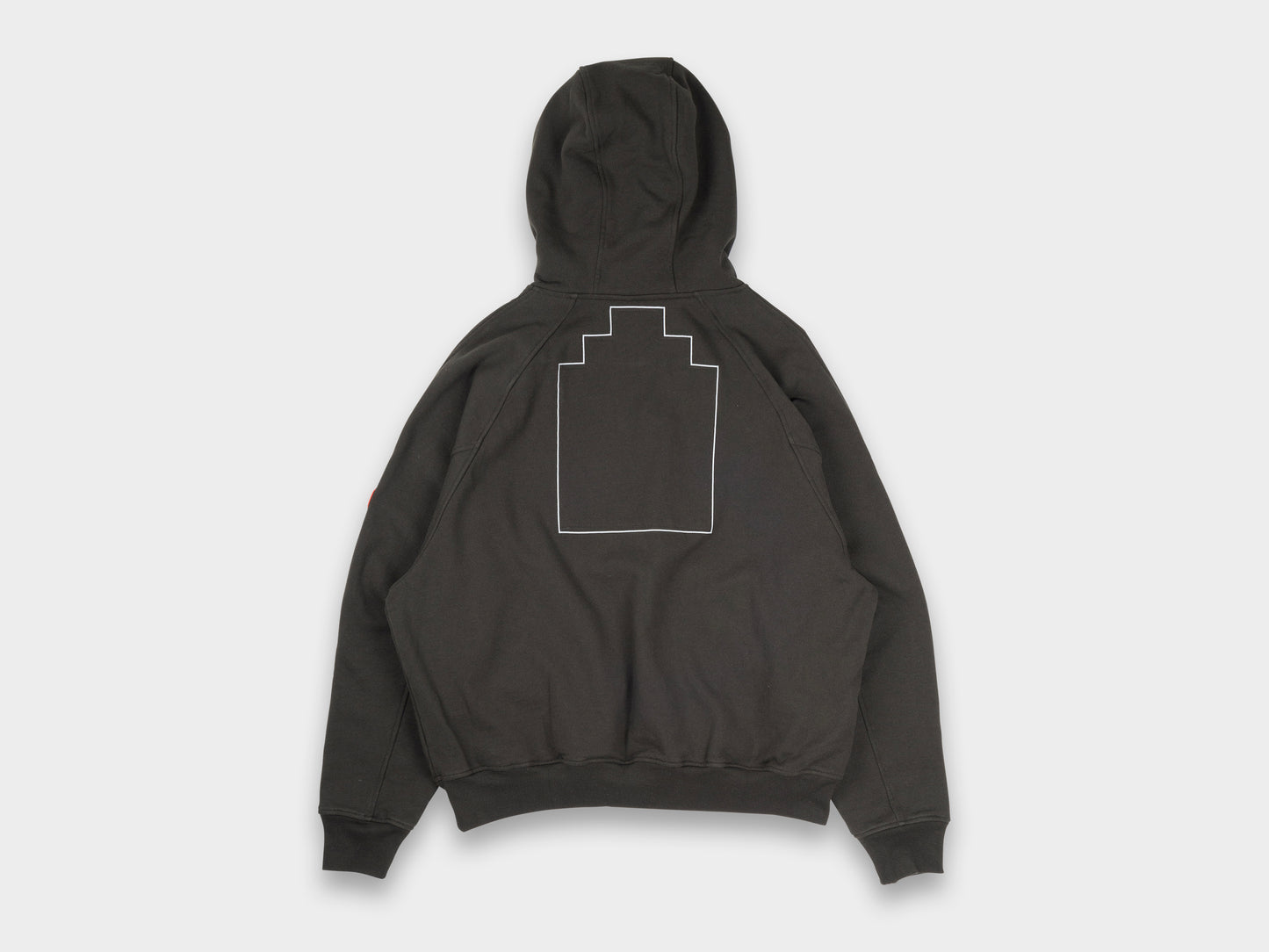 Cav Empt Intercommunication Big Heavy Hoody Black