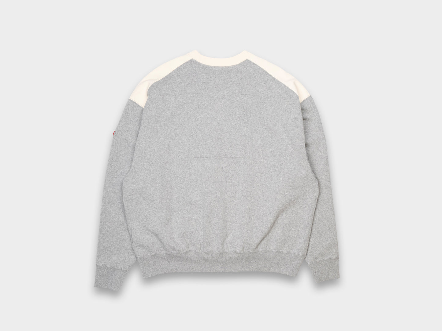 Cav Empt Panel Shoulder Crew Neck Grey