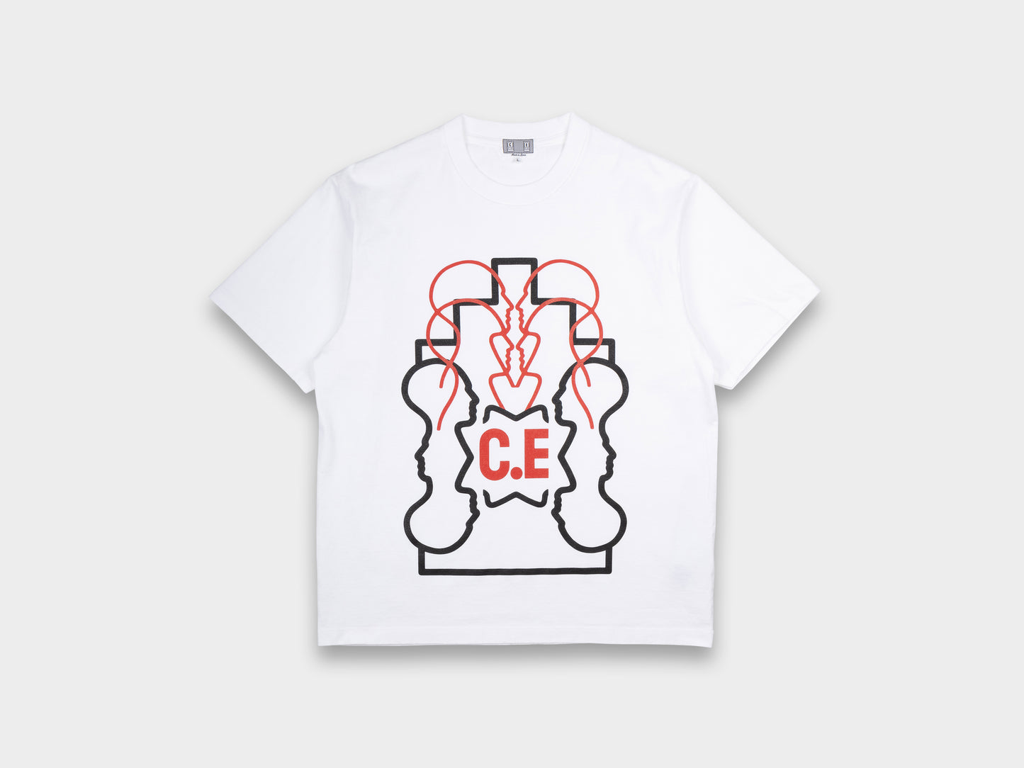 Cav Empt WB Ziggurat Heads T