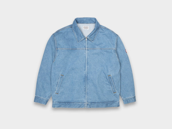 Cav Empt Washed Denim Zip Jacket