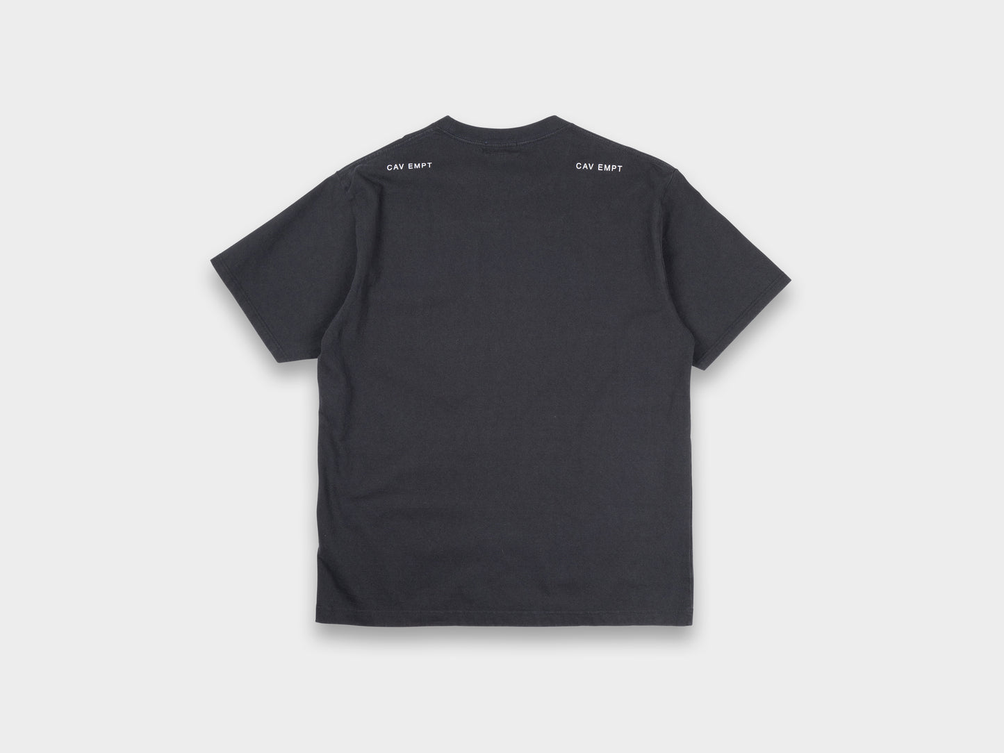 Cav Empt Washed Pixel Flame T Black