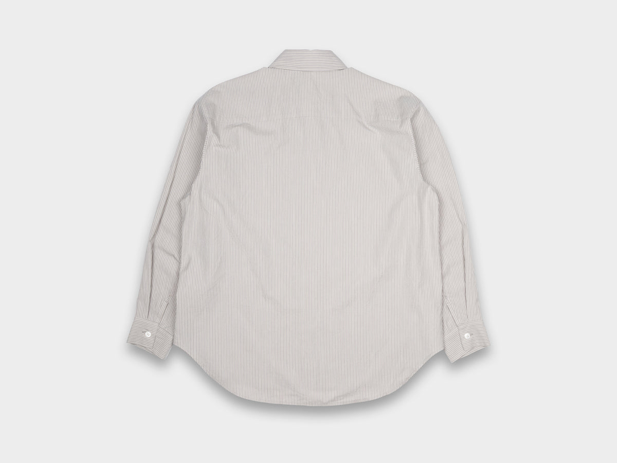 Evan Kinori Big Shirt Organic Cotton Stripe