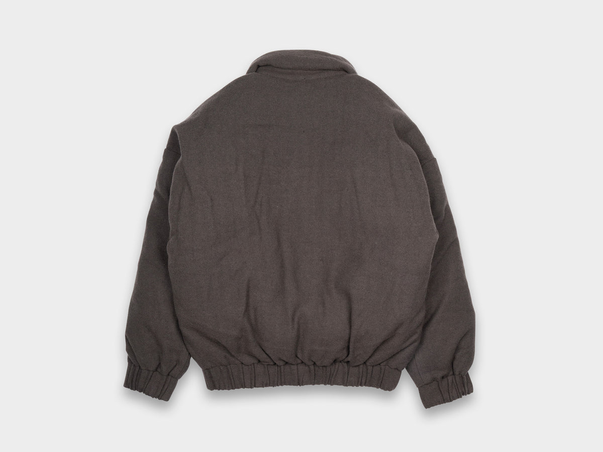 EKD3 "Down Blouson" Heavy Wool / Linen Herringbone