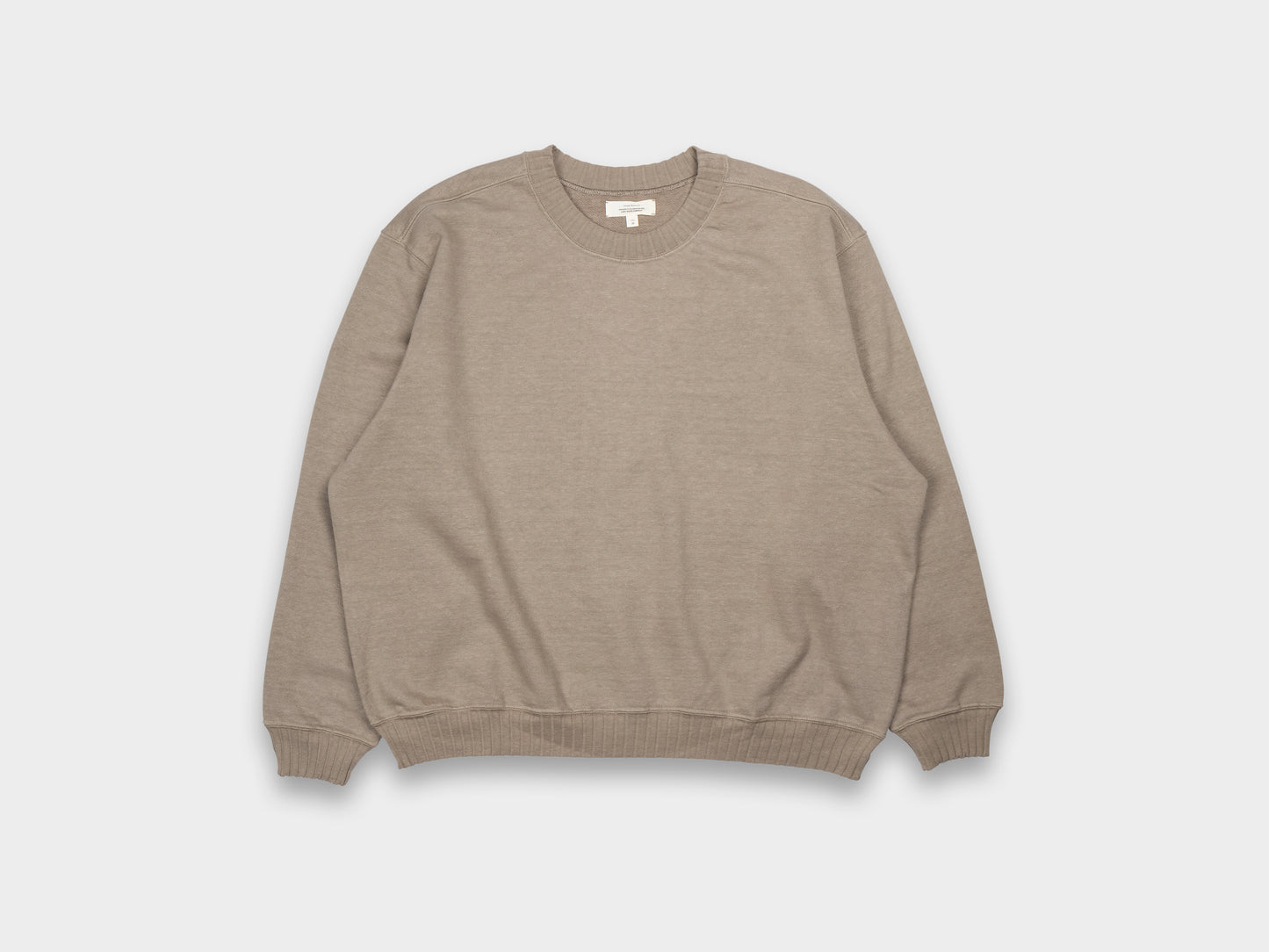 Evan Kinori Crewneck Sweatshirt Clay