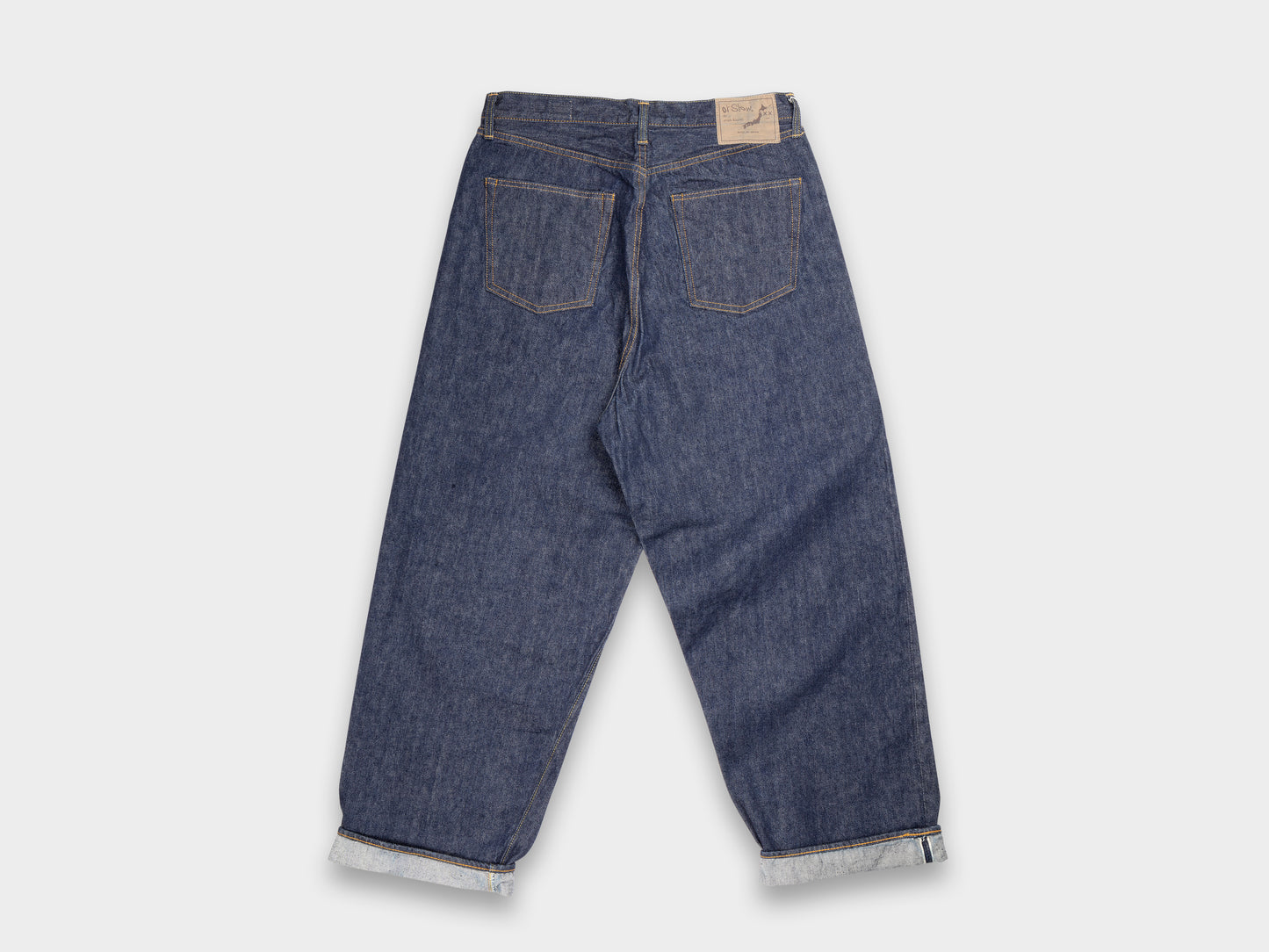 Evan Kinori orSlow Wide Leg Jean Indigo