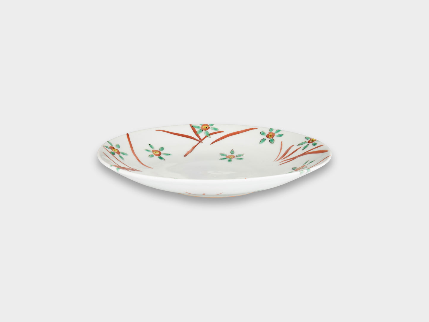 Furukawa Shozo Tatara Round Plate Flowers