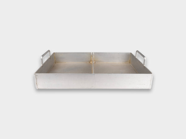 KM Aluminium Industrial Handle Tray Used