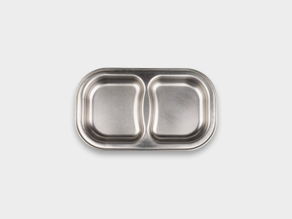 KM Stainless Even Banchan Dish Used