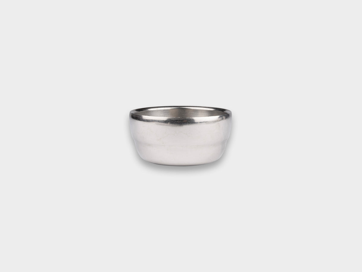 KM Stainless Insulated Shine Rice Bowl Used
