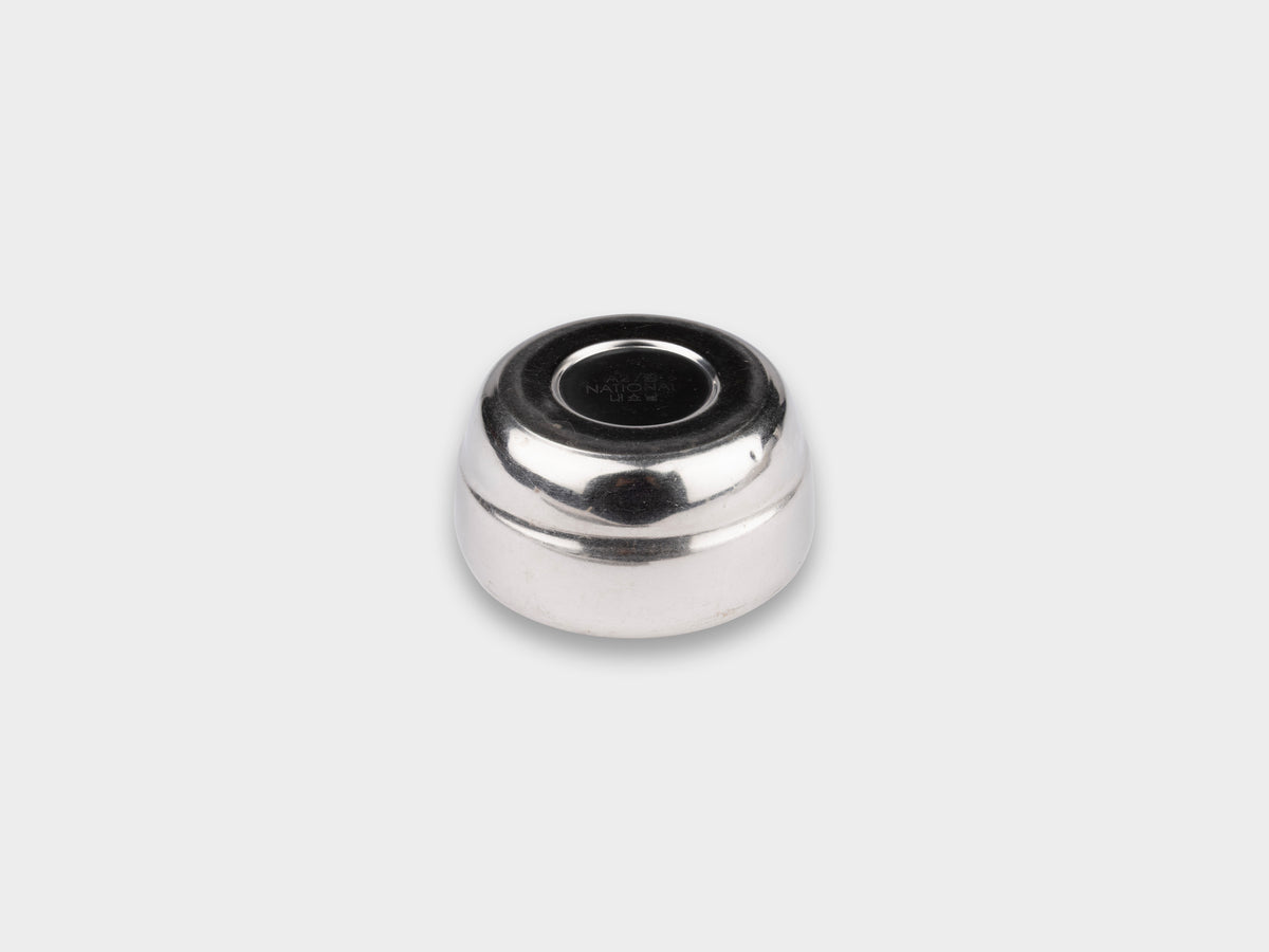 KM Stainless Insulated Shine Rice Bowl Used