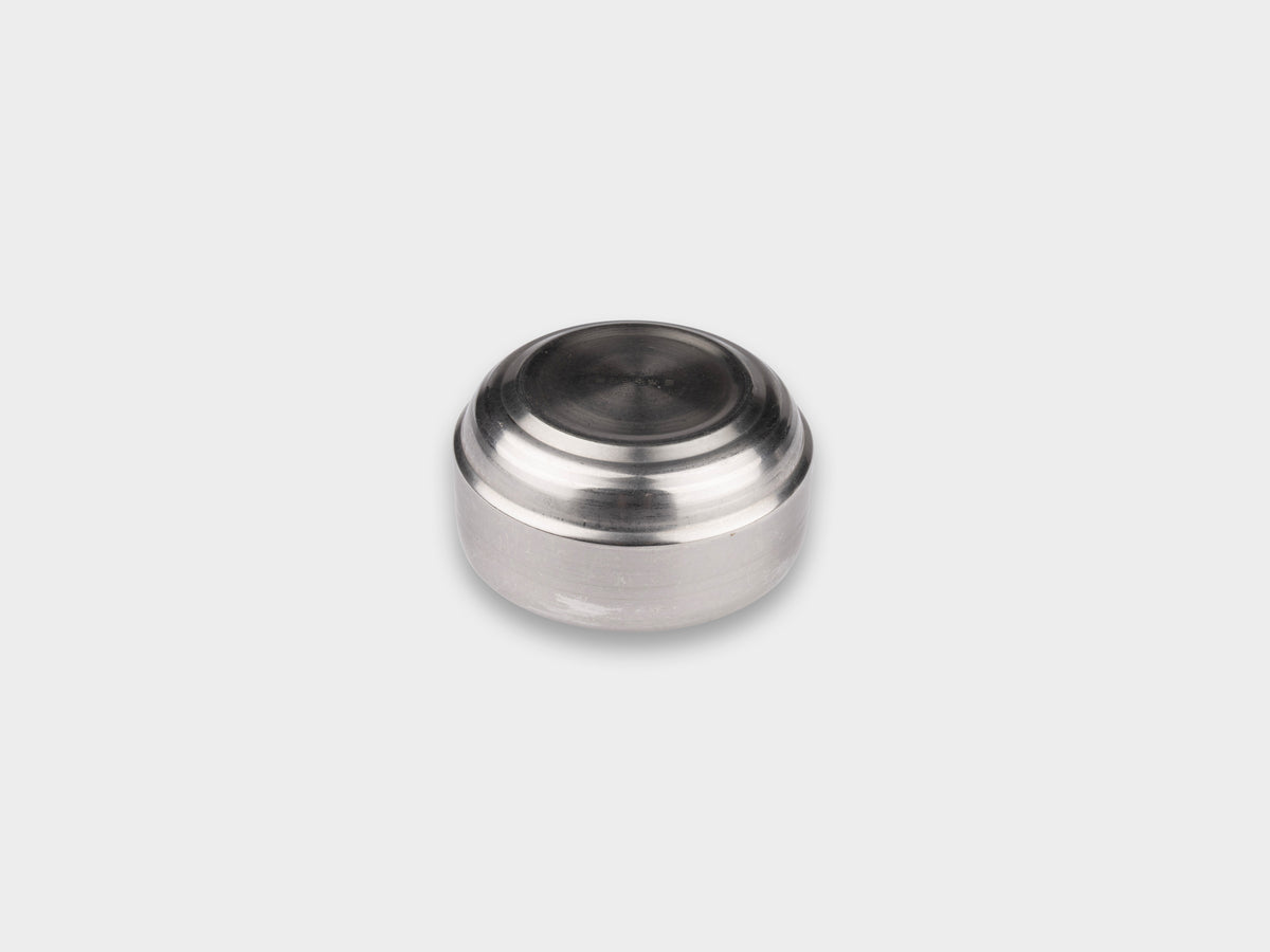 KM Stainless Insulated Ripple Rice Bowl Used