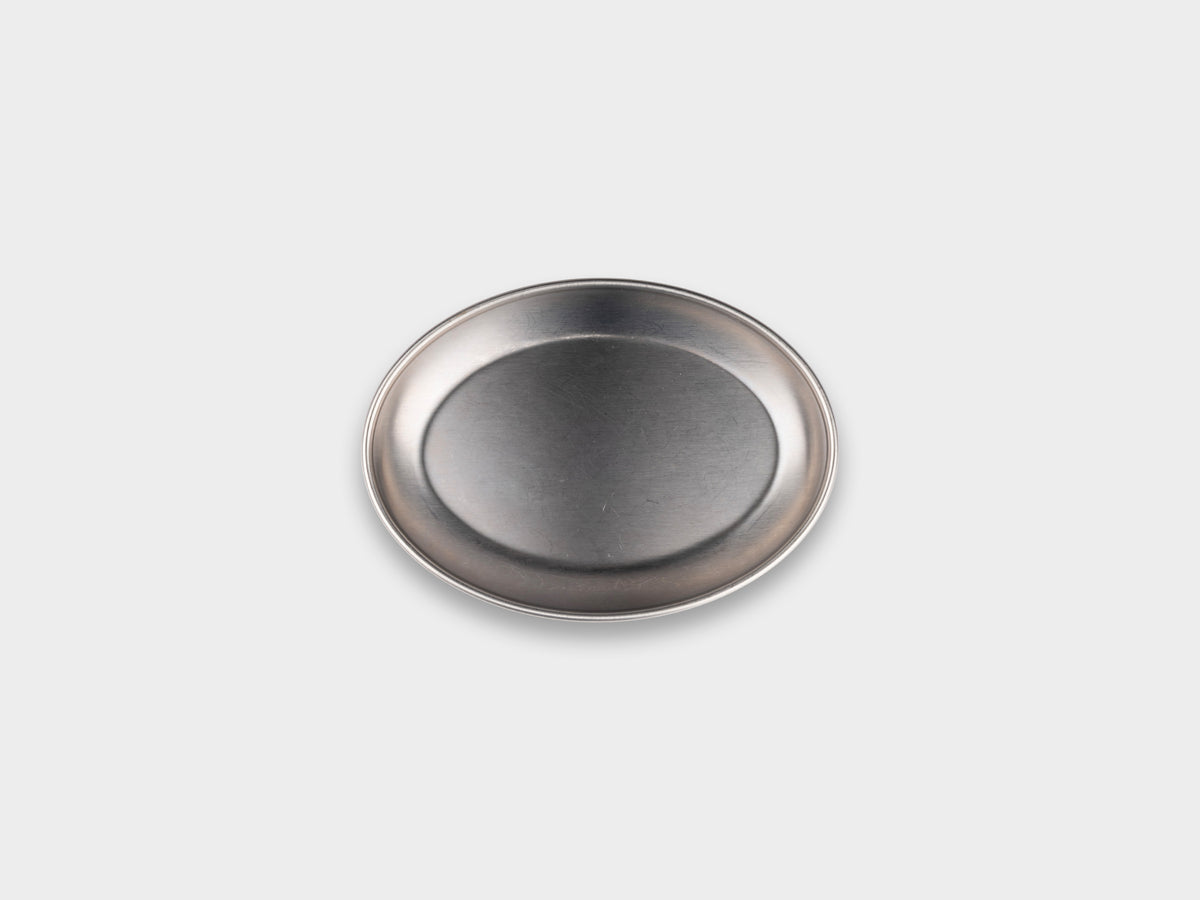 KM Stainless Oval Dish Used