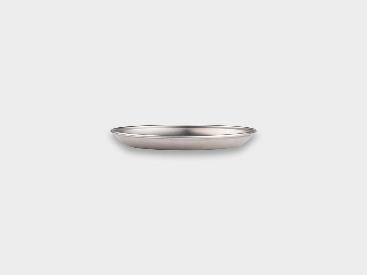 KM Stainless Oval Dish Used