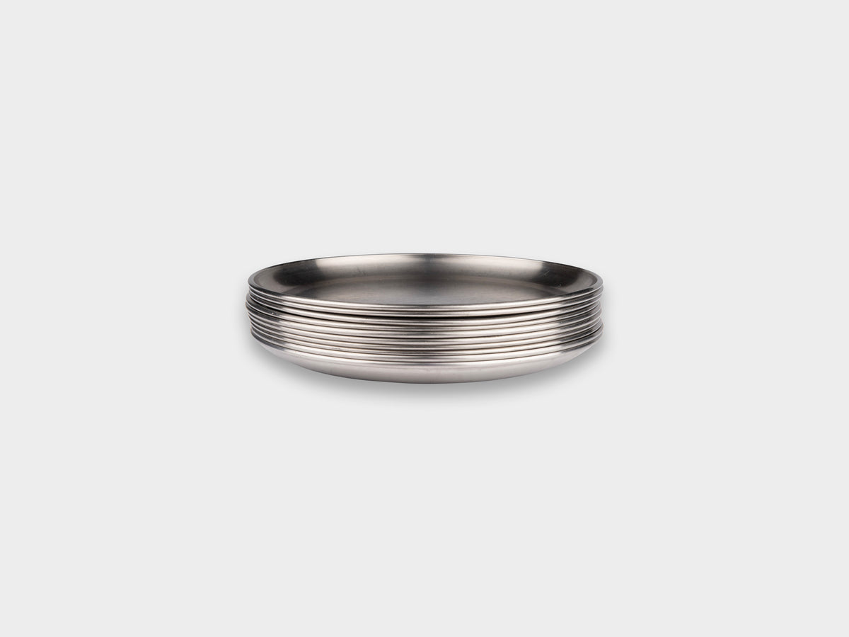 KM Stainless Side Plate Used