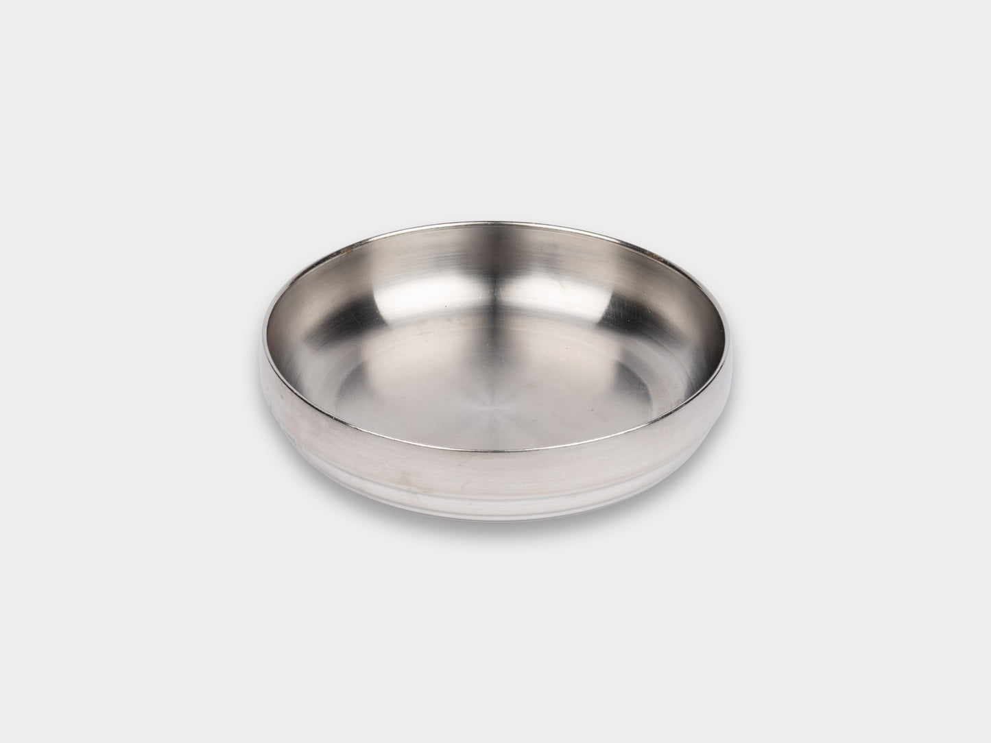 KM Stainless Insulated Shallow Bowl Used