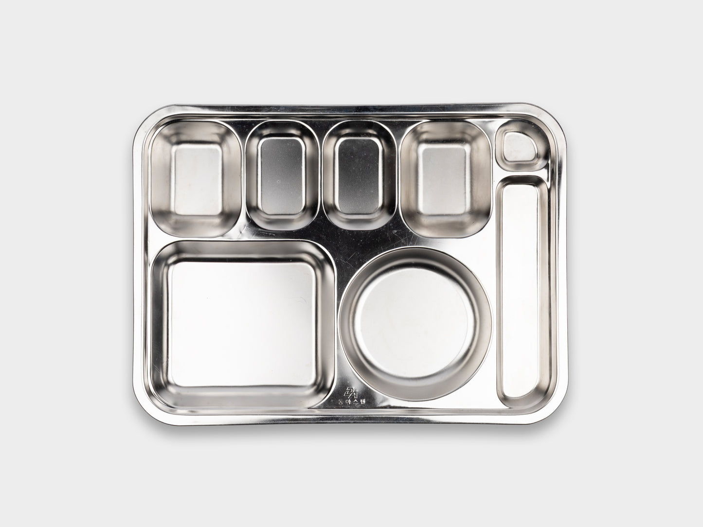 KM Stainless Large School Plate