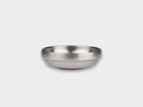 KM Stainless Insulated Shallow Bowl Used
