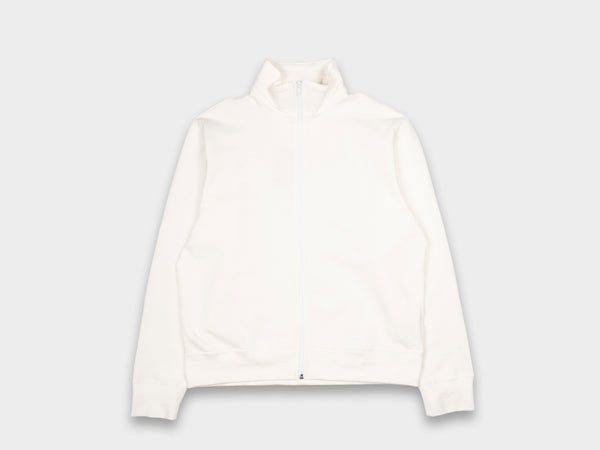 Lady White Co. Textured Full Zip White