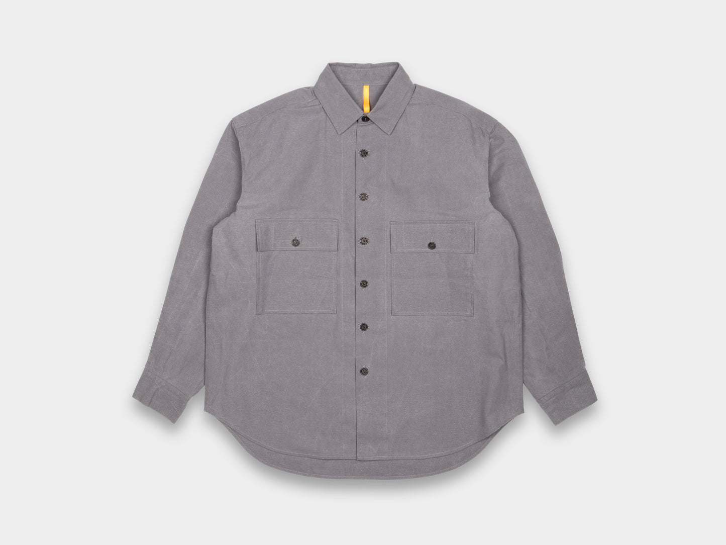 Evan Kinori Big Shirt MAN–TLE Stone Wax