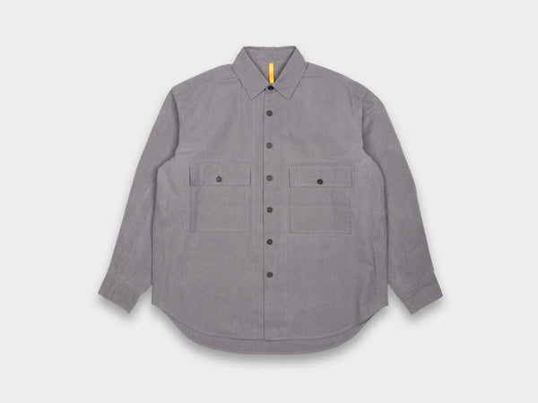 Evan Kinori Big Shirt MAN–TLE Stone Wax