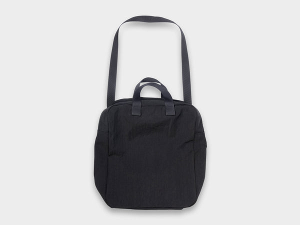 R0B0 "Zip Tote" Black Nylon
