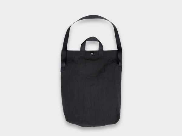 R0B1 "Multi Handle Tote" Black Nylon